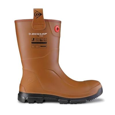 Dunlop LJ2HR48FL Rigpro Gevoerd S5 | Bruin | Maat 48 - 8713197053439 Dunlop LJ2HR48FL Rigpro Gevoerd S5 | Bruin | Maat 48 - 8713197053439