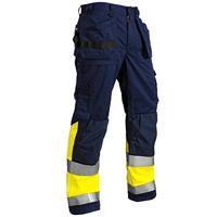 Blåkläder Werkbroek High-Vis 15291860 | Marine/High-Vis Geel | Maat 50 - 7330509287958 - thumbnail