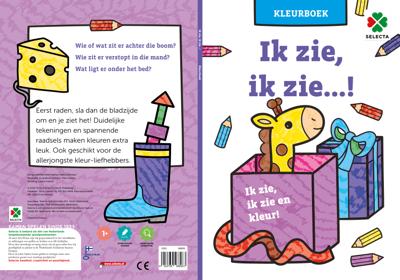 Selecta Ik zie, ik zie! kleurboek