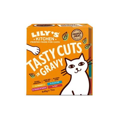 Lily's Kitchen Kipstukjes in Saus Kattenvoer 85gr