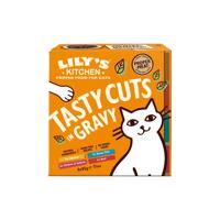 Lily's Kitchen Kipstukjes in Saus Kattenvoer 85gr - thumbnail
