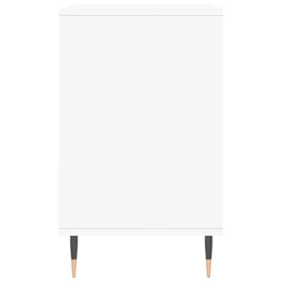 Schoenenkast 102x36x60 cm bewerkt hout wit