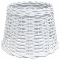 VidaXL Plafondlampenkap ø30x20 cm wicker wit - thumbnail