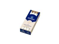 Gouda kroonkaarsen 24x2.4 cm 8 stuks wit - thumbnail