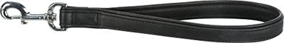 Trixie riem korthouder voor hond active comfort zwart 35x2,5 cm