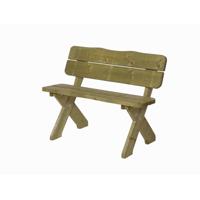 Bank Sneek 120cm Talen Buitenmeubelen - Talen buitenmeubelen - thumbnail