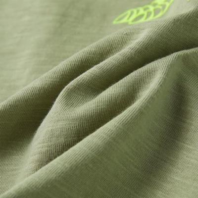 Kindershirt met korte mouwen 140 lichtkakikleurig Kindershirt met korte mouwen 140 lichtkakikleurig