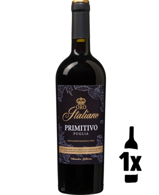 1 fles Oro Italiano Primitivo