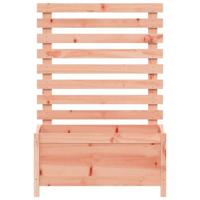 Plantenbak met rek 79x39,5x114 cm massief douglashout - thumbnail