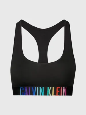 Calvin Klein Bralette dames - Intense Power - Zwart - Dames topje microvezel - Spaghetti bandjes - M - M - M - M - M - M - M - M - M - M -