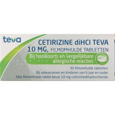 Cetirizine diHCl 10mg 30 Tabletten
