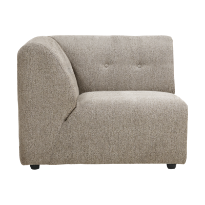 HKliving Vint bank left Sneak Beige