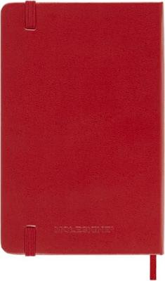 Agenda 2026 Moleskine 12M Planner Weekly 7dagen/1pagina pocket hc scarlet red