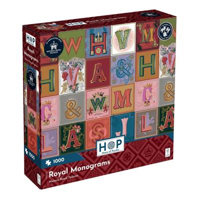 Royal Monograms Puzzel 1000 Stukjes Royal Monograms Puzzel 1000 Stukjes