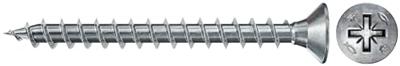 Fischer 670040 Power-Fast II CZF Spaanplaatschroef 3 mm 35 mm Kruiskop Pozidriv Staal Galvanisch verzinkt 100 stuk(s)