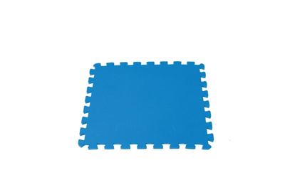 Ondertegels zwembad blauw - 8 stuks van 50 x 50 x 1 cm Ondertegels zwembad blauw - 8 stuks van 50 x 50 x 1 cm
