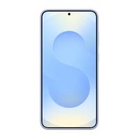 Samsung Silicone Silicon Case Samsung Galaxy S25+ Lichtblauw Stootbestendig - thumbnail