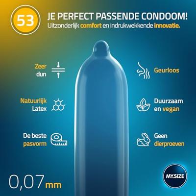 My.Size Pro Condooms maat 53mm - thumbnail