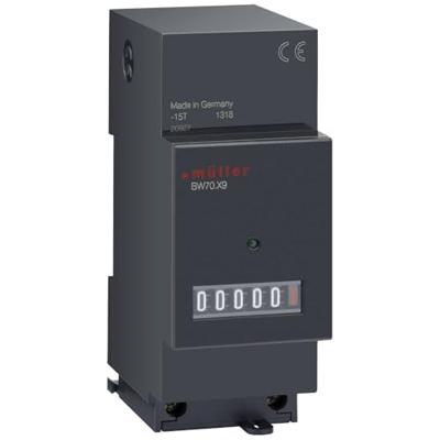 Müller BW 70.29 230V 50-60Hz Bedrijfsurenteller Roltelwerk