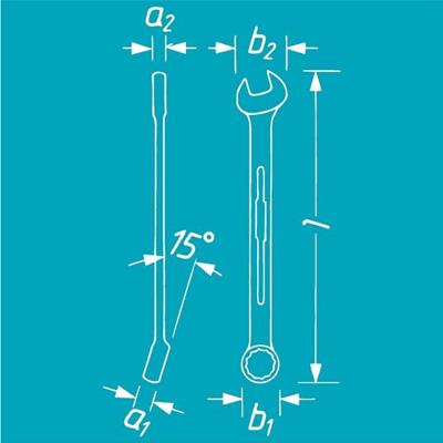 HAZET Ringsteeksleutel 600N-7 · Buitentwaalfkant tractieprofiel · SW 7 mm HAZET Ringsteeksleutel 600N-7 · Buitentwaalfkant tractieprofiel · SW 7 mm