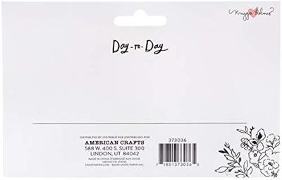 Crate Paper • day-to-day disc planner stencil alphabet