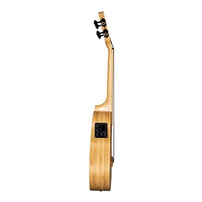 Cascha HH 2313E Bamboo Natural E/A concert ukelele set - thumbnail