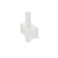 Zack Carvo Handdoekhaak - 7x5cm - enkel - wit 40813 - thumbnail