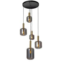 Lucide JOANET - Hanglamp - Ø 66 cm - 2xE27 - Fumé - thumbnail