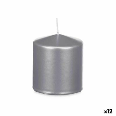 Kaars Acorde Zilverkleurig 9 x 10 x 9 cm (12 Stuks) Kaars Acorde Zilverkleurig 9 x 10 x 9 cm (12 Stuks)