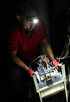 Petzl ARIA 1R Hoofdlamp LED werkt op een accu, werkt op USB 450 lm