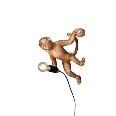 Trio WandlampLouy aapje goud - R26541079