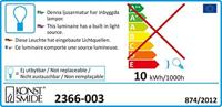 Konstsmide 2366-003 Micro-lichtketting Buiten werkt op het lichtnet Aantal lampen 80 Gloeilamp Helder Verlichte lengte: 3.95 m - thumbnail