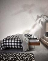 Essenza Essenza Chess Dekbedovertrek Anthracite 140x200/220 - thumbnail