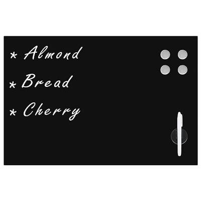 VidaXL Magneetbord wandmontage 50x30 cm glas