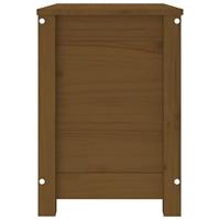 Opbergbox honingbruin 60x32x45,5 cm massief grenenhout - thumbnail