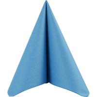 Creativ Company Servetten, afm 40x40 cm, 60 gr, turquoise, 20 stuk/ 1 doos - thumbnail