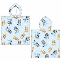 Bluey poncho 50 x 115 cm - polyester - thumbnail