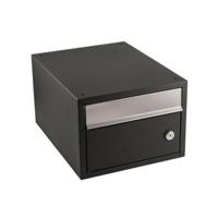 Allux Brievenbus Brick 215Mm Zwart - 40215070 - thumbnail