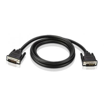 Techly ICOC DVI-8130 Dual-Link kabel, zwart