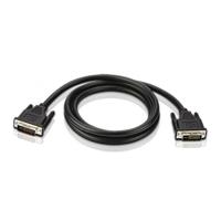 Techly ICOC DVI-8130 Dual-Link kabel, zwart - thumbnail