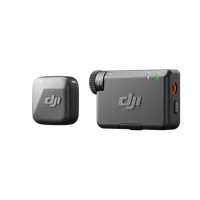 DJI Mic Mini Opgezette camera-ontvanger Zwart - thumbnail