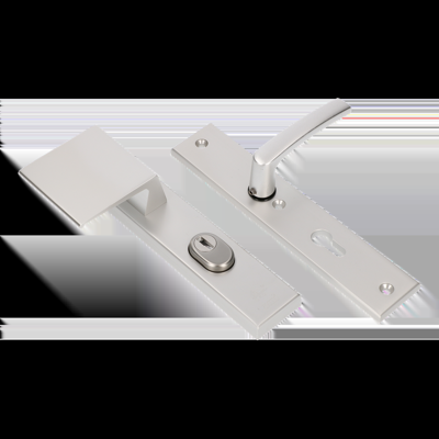 AMI Veiligheidsbeslag 251/50/15 Kt 92 Deurdikte 90/80 Li Deurkruk 332 Profielcilinder 92 F1 Deurdikte 38/42 Mm. - 891485 AMI Veiligheidsbeslag 251/50/15 Kt 92 Deurdikte 90/80 Li Deurkruk 332 Profielcilinder 92 F1 Deurdikte 38/42 Mm. - 891485