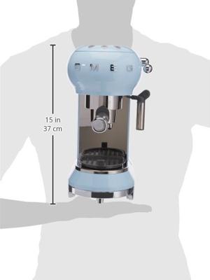 Smeg ECF01PBEU koffiezetapparaat Half automatisch Espressomachine 1 l