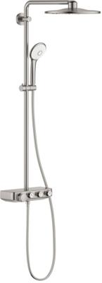 GROHE Euphoria SmartControl Regendoucheset hoofddouche 31cm - hannddouche rond - supersteel 26507dc0