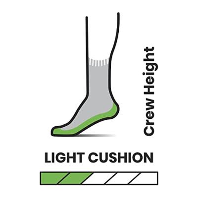 Smartwool Hike Light Cushion Crew Wandelsok CHARCOAL M