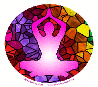 Raamsticker Self Healing Yoga - thumbnail