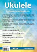 Cascha HH 3975 sopraan ukelele set linden wit (4-talig) - thumbnail