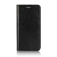 Shop4 - iPhone X Hoesje - Luxe Book Case Cabello Zwart - thumbnail