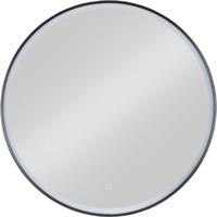 Ben Circulo ronde spiegel met LED verlichting en anti-condens Ø80cm mat zwart - thumbnail