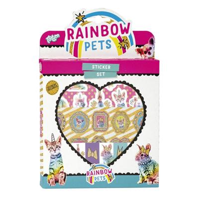 Stickerset Totum Rainbow Pets